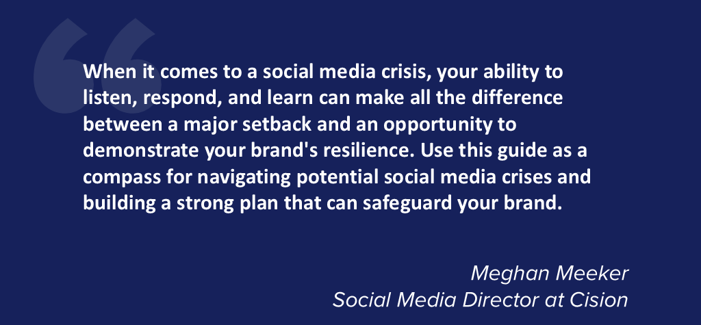 When it comes to a social media crisis, your ability to listen, respond, and learn can make all the difference between a major setback and an opportunity to demonstrate your brand's resilience. Use this guide as a compass for navigating potential social media crises and building a strong plan that can safeguard your brand.